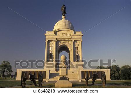 Gettysburg, civil war, battlefield, Gettysburg National Military Park, Pennsylvania, Pennsylvania Memorial in Gettysburg Nat'l Military Park in Gettysburg in the state of Pennsylvania. View Large Photo Image Stock Photo - Gettysburg, civil war, battlefield, Gettysburg National Military Park, Pennsylvania, Pennsylvania Memorial in Gettysburg Nat'l Military Park in Gettysburg in the state of Pennsylvania.. Fotosearch