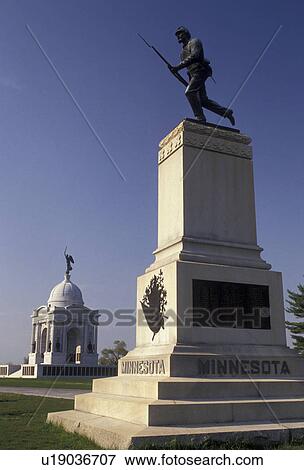 Gettysburg, Gettysburg National Military Park, civil war, battlefield, Pennsylvania, Minnesota Memorial in Gettysburg Nat'l Military Park in Gettysburg in the state of Pennsylvania. View Large Photo Image Stock Photo - Gettysburg, Gettysburg National Military Park, civil war, battlefield, Pennsylvania, Minnesota Memorial in Gettysburg Nat'l Military Park in Gettysburg in the state of Pennsylvania.. Fotosearch