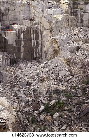 granite quarry, granite, Vermont, Rock of Ages, A view of the Rock of Ages Quarry (one of the largest granite plants in the world) in Graniteville in the state of Vermont.  View Large Photo Image Stock Photo -  granite quarry, granite, Vermont, Rock of Ages, A view of the Rock of Ages Quarry (one of the largest granite plants in the world) in Graniteville in the state of Vermont. . Fotosearch