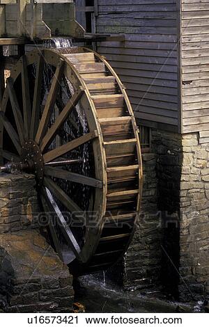 grist mill, Georgia, Atlanta, Water turns the wooden wheel of the old grist mill at Georgia's Stone Mountain Park. View Large Photo Image Stock Image - grist mill, Georgia, Atlanta, Water turns the wooden wheel of the old grist mill at Georgia's Stone Mountain Park. . Fotosearch