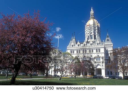 Hartford, Connecticut, State Capitol, State House, The State Capitol and the Capitol grounds of Hartford, Connecticut in the spring. View Large Photo Image Stock Image - Hartford, Connecticut, State Capitol, State House, The State Capitol and the Capitol grounds of Hartford, Connecticut in the spring.. Fotosearch