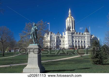 Hartford, State Capitol, State House, Connecticut, The State Capitol and Israel Putnam Monument in Hartford, Connecticut. Bushnell Park in the spring. View Large Photo Image Stock Image - Hartford, State Capitol, State House, Connecticut, The State Capitol and Israel Putnam Monument in Hartford, Connecticut. Bushnell Park in the spring.. Fotosearch