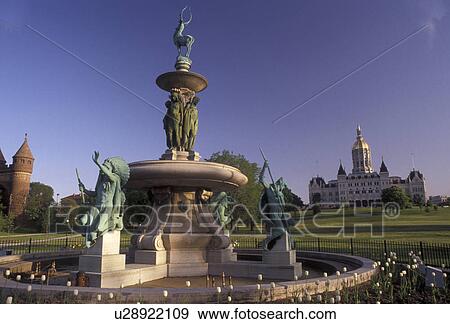 Hartford, State Capitol, State House, Connecticut, Corning Fountain with the State Capitol Building in the background in the capital city of Hartford in the state of Connecticut. View Large Photo Image Stock Photo - Hartford, State Capitol, State House, Connecticut, Corning Fountain with the State Capitol Building in the background in the capital city of Hartford in the state of Connecticut.. Fotosearch