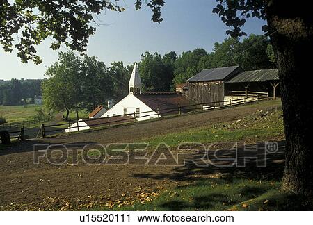 Hopewell Furnace, Pennsylvania, Scenic view of the buildings at Hopewell Furnace National Historical Site in the state of Pennsylvania., View Large Photo Image Stock Image - Hopewell Furnace, Pennsylvania, Scenic view of the buildings at Hopewell Furnace National Historical Site in the state of Pennsylvania., . Fotosearch