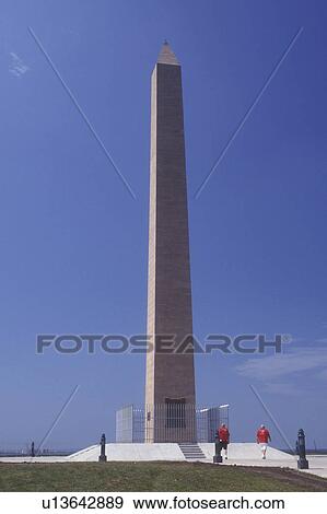 Stock Photo -  Iowa, Sioux City, The Sergeant Floyd Monument (100 feet) in Sioux City . Fotosearch