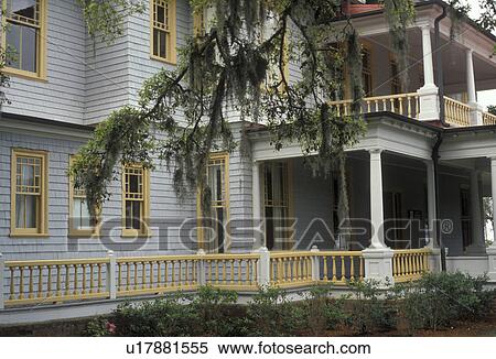 Jekyll Island, Georgia, Golden Isles, Historic Indian Mound House built in 1892 on Jekyll Island in the state of Georgia. View Large Photo Image Stock Photography - Jekyll Island, Georgia, Golden Isles, Historic Indian Mound House built in 1892 on Jekyll Island in the state of Georgia. . Fotosearch