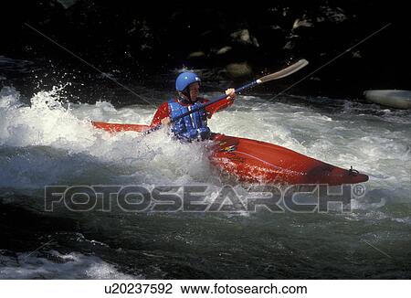 kayaking, white water, North Carolina, Man kayaking in a red kayak in white water on the Nantahala River in the Appalachian Mountains. View Large Photo Image Stock Image - kayaking, white water, North Carolina, Man kayaking in a red kayak in white water on the Nantahala River in the Appalachian Mountains.. Fotosearch