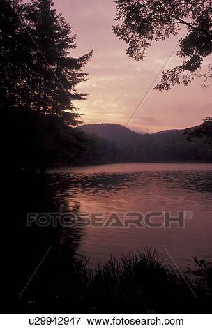 lake, Chattahoochee National Forest, sunrise, North Georgia, Appalachian Mountains, Sunrise over Lake Winfield Scott in the Chattahoochee Nat'l Forest in the state of Georgia. View Large Photo Image Stock Photo - lake, Chattahoochee National Forest, sunrise, North Georgia, Appalachian Mountains, Sunrise over Lake Winfield Scott in the Chattahoochee Nat'l Forest in the state of Georgia. . Fotosearch