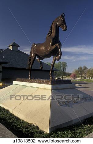 Lexington, Kentucky Horse Park, Kentucky, Statue of Supreme Sultan at Kentucky Horse Park in Lexington in the state of Kentucky. View Large Photo Image Stock Image - Lexington, Kentucky Horse Park, Kentucky, Statue of Supreme Sultan at Kentucky Horse Park in Lexington in the state of Kentucky. . Fotosearch