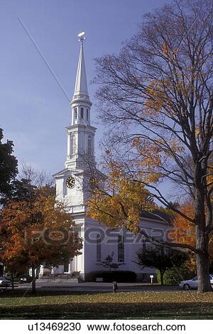 Lexington, Massachusetts, church, The majestic white church stands on the Green in the fall. View Large Photo Image Stock Image - Lexington, Massachusetts, church, The majestic white church stands on the Green in the fall.. Fotosearch