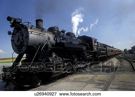 locomotive, train, engine, Strasburg Rail Road Company, excursion train, Lancaster County, Pennsylvania, Steam locomotive pulls the passenger train through the Amish Country in Strasburg in Pennsylvania Dutch Country in the state of Pennsylvania. View Large Photo Image Stock Photo - locomotive, train, engine, Strasburg Rail Road Company, excursion train, Lancaster County, Pennsylvania, Steam locomotive pulls the passenger train through the Amish Country in Strasburg in Pennsylvania Dutch Country in the state of Pennsylvania. . Fotosearch