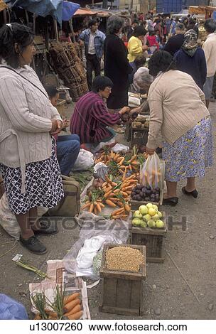 market, Chile, Chiloe Island, Local women selling fresh produce on market day in Castro on Chiloe Island in Chile. View Large Photo Image Stock Image - market, Chile, Chiloe Island, Local women selling fresh produce on market day in Castro on Chiloe Island in Chile.. Fotosearch