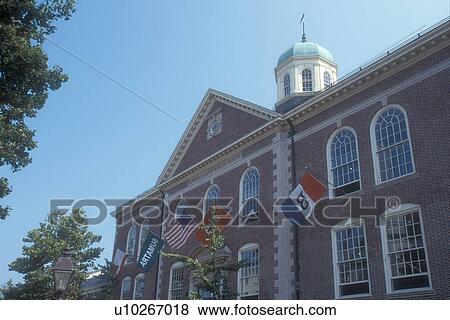 Stock Photo -  Massachusetts, New Bedford, Buzzards Bay, New Bedford Whaling Museum in New Bedford, Massachusetts is one of the largest museums devoted to the history of whaling. . Fotosearch