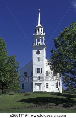 meeting house, Strafford, Vermont, VT, Old Meeting House ca. 1779 in Strafford in the spring. View Large Photo Image Picture - meeting house, Strafford, Vermont, VT, Old Meeting House ca. 1779 in Strafford in the spring. . Fotosearch