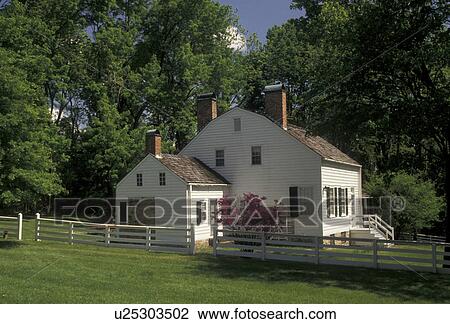 Morristown, New Jersey, Guerrin House, Morristown National Historical Park, Guerrin House at Jockey Hollow in Morristown Nat'l Historical Park in the state of New Jersey. View Large Photo Image Stock Image - Morristown, New Jersey, Guerrin House, Morristown National Historical Park, Guerrin House at Jockey Hollow in Morristown Nat'l Historical Park in the state of New Jersey. . Fotosearch