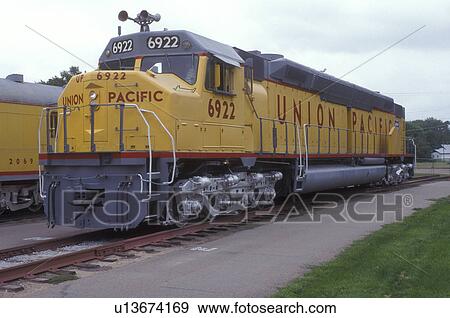 Nebraska, No. 6922 Union Pacific Engine is an exhibit at the Railroad Museum at Cody Park in North Platte. View Large Photo Image Stock Photo - Nebraska, No. 6922 Union Pacific Engine is an exhibit at the Railroad Museum at Cody Park in North Platte.. Fotosearch