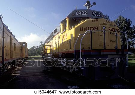 Nebraska, No. 6922 Union Pacific Engine is an exhibit at the Railroad Museum at Cody Park in North Platte. View Large Photo Image Stock Photo - Nebraska, No. 6922 Union Pacific Engine is an exhibit at the Railroad Museum at Cody Park in North Platte.. Fotosearch