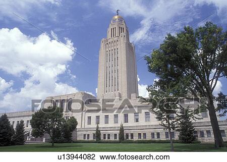 Nebraska, The State Capitol in Lincoln known as the Tower of the Plains. View Large Photo Image Stock Image - Nebraska, The State Capitol in Lincoln known as the Tower of the Plains.. Fotosearch