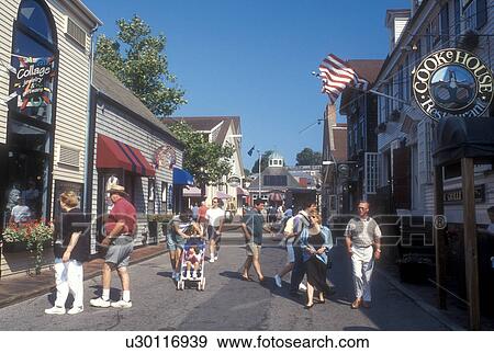 Stock Photograph Of Newport Rhode Island S And Restaurants Newport Rhode Island S And Restaurants Along Bowen Wharf In