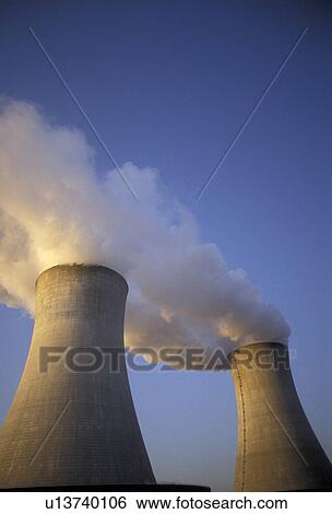 nuclear power plant, cooling towers, Limerick, Pennsylvania, Steam rising from the cooling towers at Philadelphia Electric Company Nuclear Power Generating Station in Limerick in the state of Pennsylvania. View Large Photo Image Stock Photograph - nuclear power plant, cooling towers, Limerick, Pennsylvania, Steam rising from the cooling towers at Philadelphia Electric Company Nuclear Power Generating Station in Limerick in the state of Pennsylvania.. Fotosearch