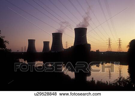 nuclear power plant, electricity, Three Mile Island, cooling tower, Pennsylvania, The cooling towers at Three Mile Island Nuclear Power Plant reflect in the calm water of the Susquehanna River at sunset (evening) in Middletown in the state of Pennsylvani View Large Photo Image Stock Photo - nuclear power plant, electricity, Three Mile Island, cooling tower, Pennsylvania, The cooling towers at Three Mile Island Nuclear Power Plant reflect in the calm water of the Susquehanna River at sunset (evening) in Middletown in the state of Pennsylvani. Fotosearch