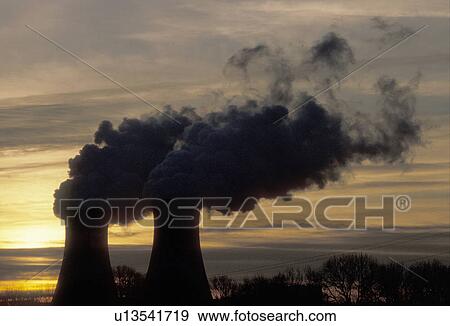 nuclear power plant, sunrise, sunset, Pennsylvania, Steam rises from the cooling towers of the Philadelphia Electric Co. nuclear power plant in Limerick at sunset. View Large Photo Image Stock Photo - nuclear power plant, sunrise, sunset, Pennsylvania, Steam rises from the cooling towers of the Philadelphia Electric Co. nuclear power plant in Limerick at sunset.. Fotosearch