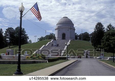 Stock Photo -  Ohio, Canton, The McKinley National Memorial in Canton . Fotosearch