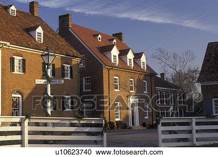 Old Salem, Moravian, Winston-Salem, North Carolina, Buildings in the Moravian town of Old Salem, a living history restoration of the Moravian church town of Salem founded in 1766, in Winston-Salem in the state of North Carolina. View Large Photo Image Stock Image - Old Salem, Moravian, Winston-Salem, North Carolina, Buildings in the Moravian town of Old Salem, a living history restoration of the Moravian church town of Salem founded in 1766, in Winston-Salem in the state of North Carolina.. Fotosearch