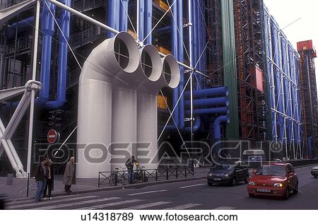 Paris, France, Europe, Beaubourg or Georges Pompidou Centre, National Museum of Modern Art in Paris. View Large Photo Image Stock Photo - Paris, France, Europe, Beaubourg or Georges Pompidou Centre, National Museum of Modern Art in Paris.. Fotosearch