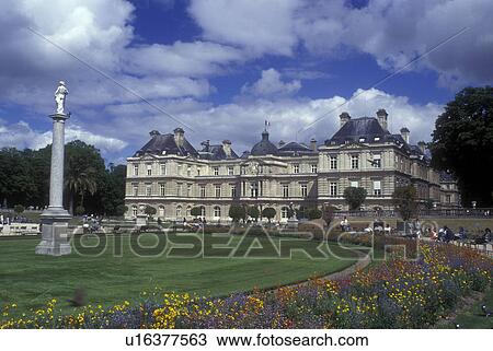Paris, France, Europe, Palais du Luxembourg from the beautiful Jardins du Luxembourg. View Large Photo Image Stock Image - Paris, France, Europe, Palais du Luxembourg from the beautiful Jardins du Luxembourg. . Fotosearch
