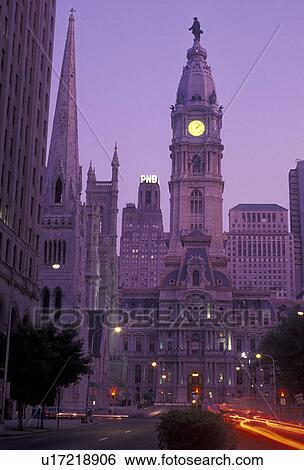 Philadelphia, downtown, city hall, Pennsylvania, City Hall in downtown Philadelphia at night in the state of Pennsylvania. View Large Photo Image Stock Photograph - Philadelphia, downtown, city hall, Pennsylvania, City Hall in downtown Philadelphia at night in the state of Pennsylvania. . Fotosearch