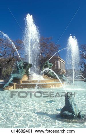 Philadelphia, fountain, Pennsylvania, Fountain at Logan Circle in downtown Philadelphia, Pennsylvania. The fountain was cast by Alexander Stirling Calder. View Large Photo Image Stock Image -  Philadelphia, fountain, Pennsylvania, Fountain at Logan Circle in downtown Philadelphia, Pennsylvania. The fountain was cast by Alexander Stirling Calder.. Fotosearch