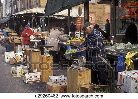 Philadelphia, outdoor market, Pennsylvania, Man selling fresh produce at the Italian Market in Philadelphia in the state of Pennsylvania. View Large Photo Image Stock Image - Philadelphia, outdoor market, Pennsylvania, Man selling fresh produce at the Italian Market in Philadelphia in the state of Pennsylvania.. Fotosearch