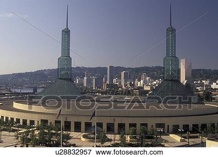 Portland, convention center, Oregon, Oregon Convention Center and downtown skyline of Portland in the state of Oregon. View Large Photo Image Stock Photo - Portland, convention center, Oregon, Oregon Convention Center and downtown skyline of Portland in the state of Oregon.. Fotosearch