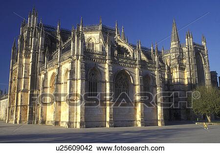 Portugal, Mosterio de Sante Maria da Victoria (monastery) in Batalha. View Large Photo Image Stock Image - Portugal, Mosterio de Sante Maria da Victoria (monastery) in Batalha.. Fotosearch