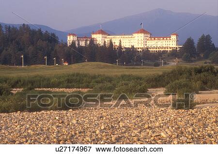 resort, New Hampshire, White Mountains Region, Bretton Woods, Historic Mount Washington Hotel in Bretton Woods, New Hampshire. View Large Photo Image Stock Photo - resort, New Hampshire, White Mountains Region, Bretton Woods, Historic Mount Washington Hotel in Bretton Woods, New Hampshire. . Fotosearch