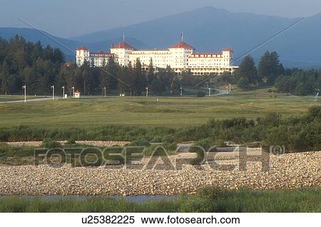 resort, New Hampshire, White Mountains Region, Bretton Woods, Historic Mount Washington Hotel in Bretton Woods, New Hampshire. View Large Photo Image Stock Photography - resort, New Hampshire, White Mountains Region, Bretton Woods, Historic Mount Washington Hotel in Bretton Woods, New Hampshire. . Fotosearch
