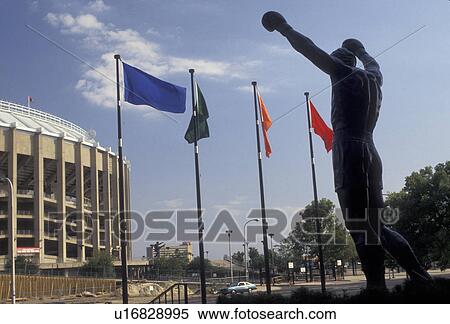 Rocky, boxing, Philadelphia, Pennsylvania, The Rocky boxing statue (from the movie Rocky) stands outside the First Union Spectrum and Veterans Sport stadium in the city of Philadelphia in the state of Pennsylvania. View Large Photo Image Stock Photography - Rocky, boxing, Philadelphia, Pennsylvania, The Rocky boxing statue (from the movie Rocky) stands outside the First Union Spectrum and Veterans Sport stadium in the city of Philadelphia in the state of Pennsylvania.. Fotosearch