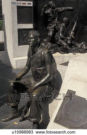 Stock Image -  Sacramento, California, California Vietnam Veterans Memorial at State Capitol Park in Sacramento in the state of California . Fotosearch