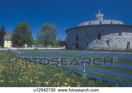 shakers, Hancock, rond barn, Shaker Village, Massachusetts, The Berkshires, Round Stone Barn at the Hancock Shaker Village in Pittsfield, Massachusetts. View Large Photo Image Stock Image - shakers, Hancock, rond barn, Shaker Village, Massachusetts, The Berkshires, Round Stone Barn at the Hancock Shaker Village in Pittsfield, Massachusetts.. Fotosearch