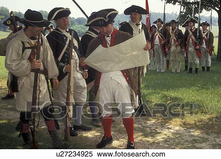 soldiers, Valley Forge Park, reenactment, Valley Forge, Pennsylvania, A group of men dressed in Continental Army soldier costumes reenact the American Revolution at the March out of the Continental Army in Valley Forge National Historical Park in Valley View Large Photo Image Stock Photography - soldiers, Valley Forge Park, reenactment, Valley Forge, Pennsylvania, A group of men dressed in Continental Army soldier costumes reenact the American Revolution at the March out of the Continental Army in Valley Forge National Historical Park in Valley . Fotosearch