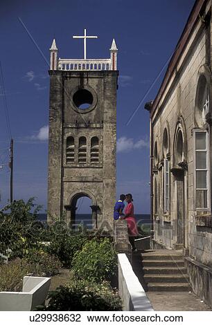 St. Lucia, Caribbean, church, Caribbean Islands, Church in Choiseul on the island of Saint Lucia (a British Commonwealth member). View Large Photo Image Stock Image - St. Lucia, Caribbean, church, Caribbean Islands, Church in Choiseul on the island of Saint Lucia (a British Commonwealth member).. Fotosearch