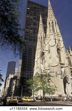St. Patrick's Cathedral, New York City, Midtown Manhattan, N. Y. C New York, NYC, Saint Patrick's Cathedral (Roman Catholic) in Midtown Manhattan in New York City in the state of New York. View Large Photo Image Picture - St. Patrick's Cathedral, New York City, Midtown Manhattan, N. Y. C New York, NYC, Saint Patrick's Cathedral (Roman Catholic) in Midtown Manhattan in New York City in the state of New York. . Fotosearch