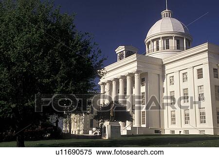 Stock Photography -  State Capitol, State House, Montgomery, Alabama, The State Capitol Building in the capital city of Montgomery in the state of Alabama.. Fotosearch