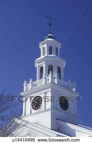 steeple, church, Vermont, Woodstock, VT, First Congregational Church of Woodstock in the snow in winter in the town of Woodstock. View Large Photo Image Stock Image - steeple, church, Vermont, Woodstock, VT, First Congregational Church of Woodstock in the snow in winter in the town of Woodstock.. Fotosearch