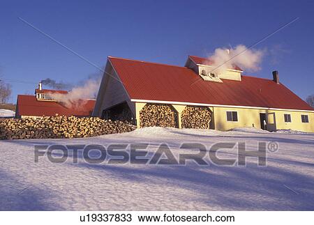 sugarhouse, Vermont, VT, Sugarhouse at Goodrich's Maple Farm in Cabot the snow in the early spring View Large Photo Image Stock Image - sugarhouse, Vermont, VT, Sugarhouse at Goodrich's Maple Farm in Cabot the snow in the early spring. Fotosearch