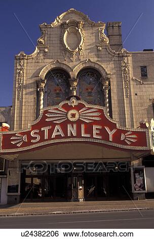 Theater, Utica, New York, Stanley Theatre in downtown Utica in the state of New York. View Large Photo Image Stock Photograph - Theater, Utica, New York, Stanley Theatre in downtown Utica in the state of New York.. Fotosearch