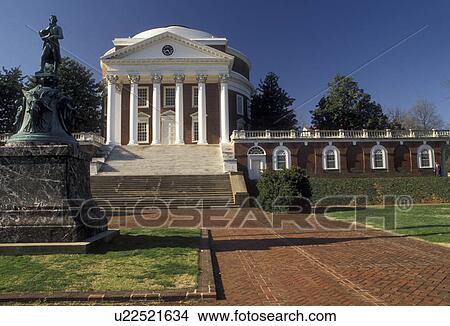University, Charlottesville, college, Virgina, University of Virginia campus founded by Thomas Jefferson in Charlottesville in the state of Virginia. View Large Photo Image Picture - University, Charlottesville, college, Virgina, University of Virginia campus founded by Thomas Jefferson in Charlottesville in the state of Virginia. . Fotosearch