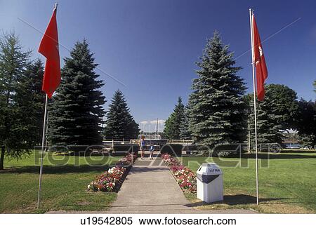 Upper Peninsula, U. P Michigan, Sault Ste. Marie, Lake Superior, Entrance to Soo Locks in Sault Sainte Marie in the state of Michigan. View Large Photo Image Stock Photography - Upper Peninsula, U. P Michigan, Sault Ste. Marie, Lake Superior, Entrance to Soo Locks in Sault Sainte Marie in the state of Michigan.. Fotosearch