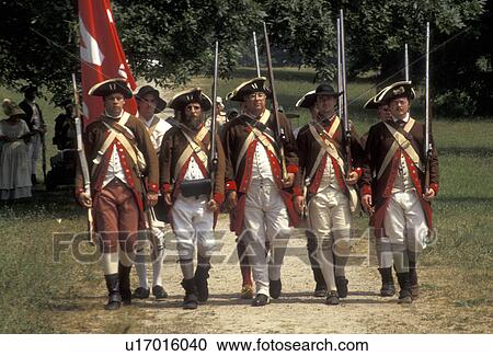 Valley Forge Park, soldiers, reenactment, Valley Forge, Pennsylvania, Men dressed in Continental Army soldier costumes march together in formation at the reenactment of the American Revolution at the March out of the Continental Army in Valley Forge Nati View Large Photo Image Stock Image - Valley Forge Park, soldiers, reenactment, Valley Forge, Pennsylvania, Men dressed in Continental Army soldier costumes march together in formation at the reenactment of the American Revolution at the March out of the Continental Army in Valley Forge Nati. Fotosearch